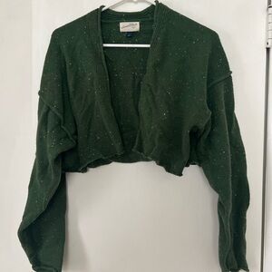Universal Thread Forest Green Knit Sweater